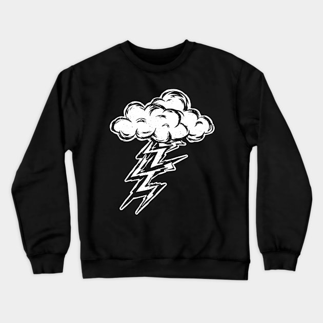 Rolling Thunderstorm, Rolling with Difficulty Crewneck Sweatshirt by SimpliPrinter